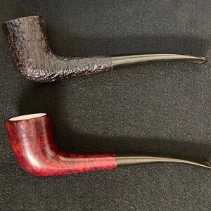 ✅ 2 Rare Amboseli Block Meerschaum Pipes – Vintage African from Arusha, Tanzania